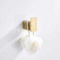 Brushed Gold Bathroom Accessories Set - 304 Stainless Steel Toilet Paper Holder, Toilet Brush Holder, Storage Shelf, and Towel Bar