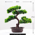 Large and Medium Artificial Bonsai Pine Trees for Nordic Home Interior Decoration and Craft Supplies
